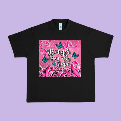 Stronger Than The Stormcancer Urban Heavy Tee Designed By Adodesignshop