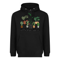 Black just one more plant Heavyweight Hoodie - MaliasSmallBusiness
