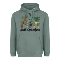 Sage just one more plant Heavyweight Hoodie - MaliasSmallBusiness