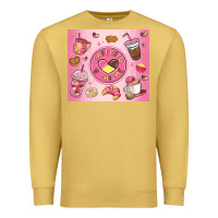 Antique Gold cafecito y chisme Premium Sweatshirt - MaliasSmallBusiness