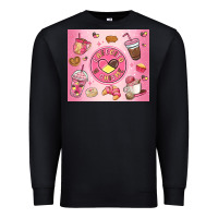 Black cafecito y chisme Premium Sweatshirt - MaliasSmallBusiness
