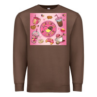 Chestnut cafecito y chisme Premium Sweatshirt - MaliasSmallBusiness