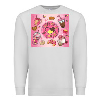 Dove Grey cafecito y chisme Premium Sweatshirt - MaliasSmallBusiness