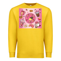 Lemon cafecito y chisme Premium Sweatshirt - MaliasSmallBusiness