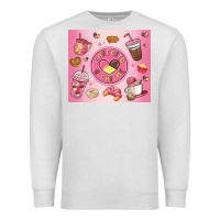 Oatmeal Heather cafecito y chisme Premium Sweatshirt - MaliasSmallBusiness