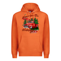 Carrot home for the holidays michigan Premium Hoodie - BarkalooDesign