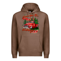 Chestnut home for the holidays michigan Premium Hoodie - BarkalooDesign