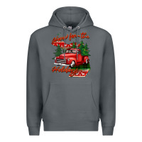 Rock home for the holidays michigan Premium Hoodie - BarkalooDesign