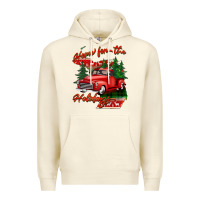 Sandshell home for the holidays michigan Premium Hoodie - BarkalooDesign