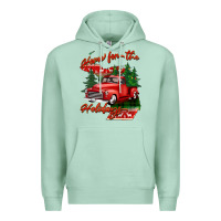 Seafoam home for the holidays michigan Premium Hoodie - BarkalooDesign