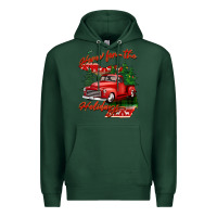Sports Green home for the holidays michigan Premium Hoodie - BarkalooDesign