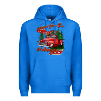 True Royal home for the holidays michigan Premium Hoodie - BarkalooDesign