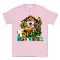 Bubblegum Pink holy nıght cows and sunflowers Classic Tee - AdoDesignShop