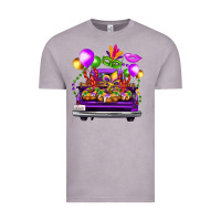 Vintage Zinc mardi gras farm truck Vintage Tee - FaDigitalArtStudio