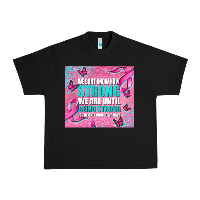 Pink Ribbon Cancer Urban Heavy Tee by AdoDesignShop | Teevron