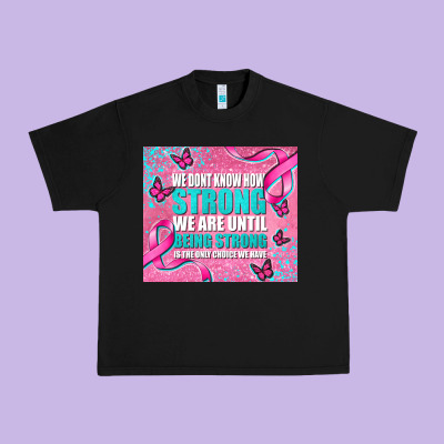 Pink Ribbon Cancer Urban Heavy Tee Designed By Adodesignshop