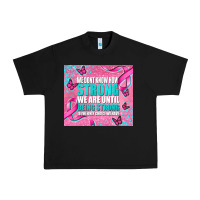 Black pink ribbon cancer Urban Heavy Tee - AdoDesignShop