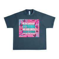 Midnight Navy pink ribbon cancer Urban Heavy Tee - AdoDesignShop