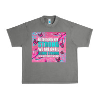 Tornado pink ribbon cancer Urban Heavy Tee - AdoDesignShop