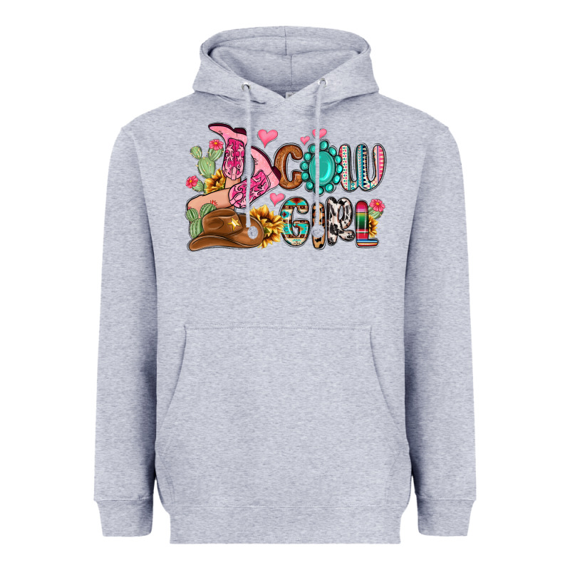 Western Cowgirl Heavyweight Hoodie by MaliasSmallBusiness | Teevron