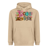 Mushroom western cowgirl Heavyweight Hoodie - MaliasSmallBusiness
