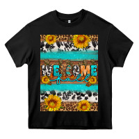Black Welcome fall Heavy Core Tee - Artiststas