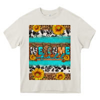 Cream Welcome fall Heavy Core Tee - Artiststas