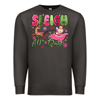 Smoke sleigh all day Premium Sweatshirt - MaliasSmallBusiness
