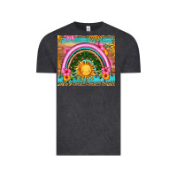 Vintage Black summer rainbow Vintage Tee - HRA Design Shop