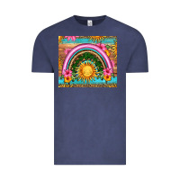 Vintage Denim summer rainbow Vintage Tee - HRA Design Shop