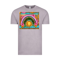 Vintage Zinc summer rainbow Vintage Tee - HRA Design Shop