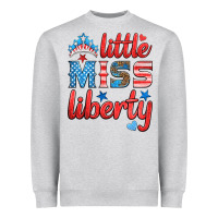 Little Miss Liberty Heavyweight Sweatshirt | Teevron