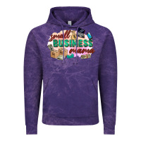 Cloud Purple small business mama Vintage Hoodie - Zillion Design Studio