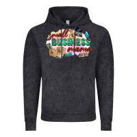 Vintage Black small business mama Vintage Hoodie - Zillion Design Studio