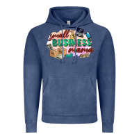 Vintage Denim small business mama Vintage Hoodie - Zillion Design Studio