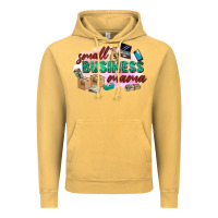 Vintage Mustard small business mama Vintage Hoodie - Zillion Design Studio