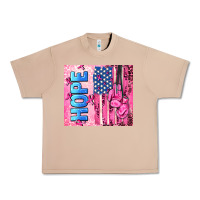 Burro hope  breast cancer and american flag Urban Heavy Tee - AdoDesignShop