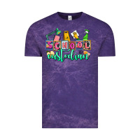 Cloud Purple school custodian Vintage Tee - AdoDesignShop