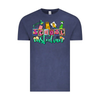 Vintage Denim school custodian Vintage Tee - AdoDesignShop