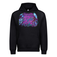 Black Fueled by crystals and coffee halloween Urban Hoodie - NancyCooperArtShop