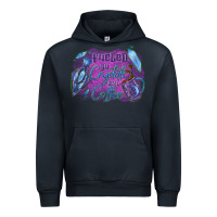Navy Fueled by crystals and coffee halloween Urban Hoodie - NancyCooperArtShop