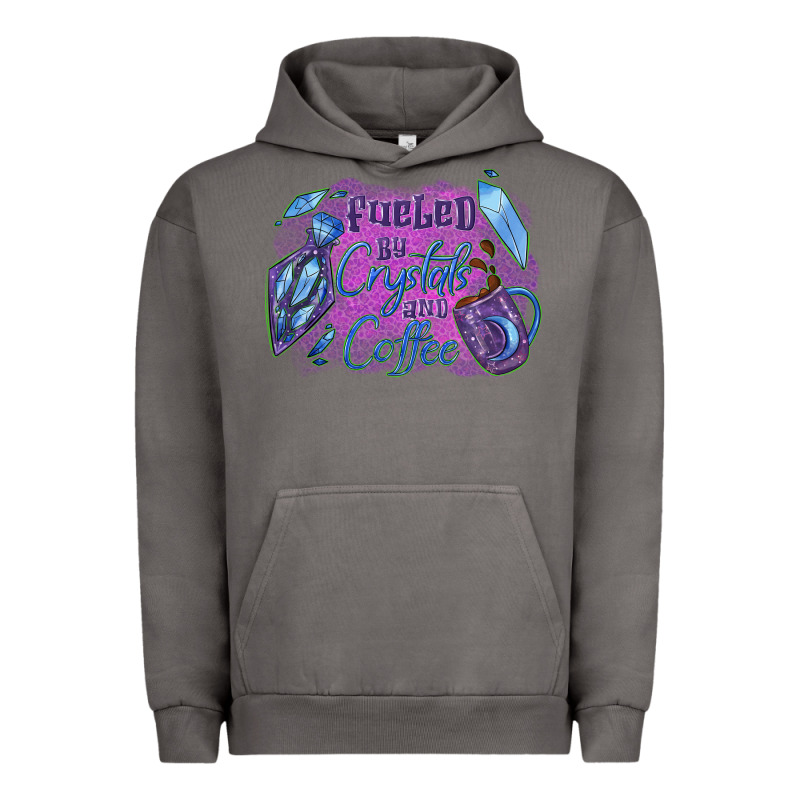 Fueled By Crystals And Coffee Halloween Urban Hoodie by NancyCooperArtShop | Teevron