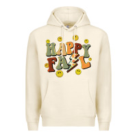 Tofu happy fall smiley face Premium Hoodie - BarkalooDesign