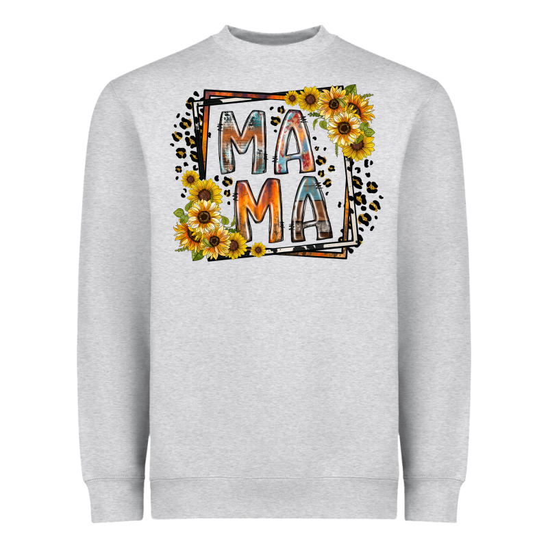 Mama Western Heavyweight Sweatshirt by RacoonDesign | Teevron