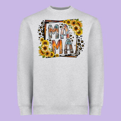 Mama Western Heavyweight Sweatshirt Designed By Racoondesign