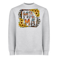 Heather Grey mama western Heavyweight Sweatshirt - RacoonDesign