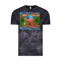 Cloud Black salty beach Vintage Tee - HRA Design Shop