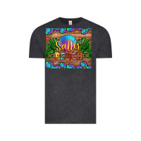 Vintage Black salty beach Vintage Tee - HRA Design Shop