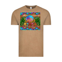 Vintage Coffee salty beach Vintage Tee - HRA Design Shop