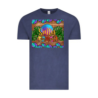 Vintage Denim salty beach Vintage Tee - HRA Design Shop